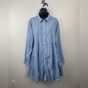 Tuckernuck Blue Striped Dress